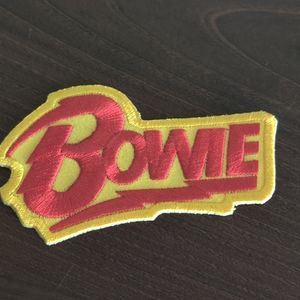 👩🏾‍🎤Bowie Patch in Rebel Rebel Font👩🏾‍🎤